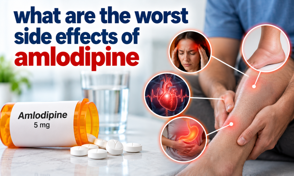 What Are the Worst Side Effects of Amlodipine? Serious Risks and Warning Signs what are the worst side effects of amlodipine
